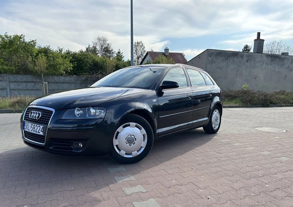 Audi A3 cena 14500 przebieg: 202000, rok produkcji 2004 z Kłobuck małe 67